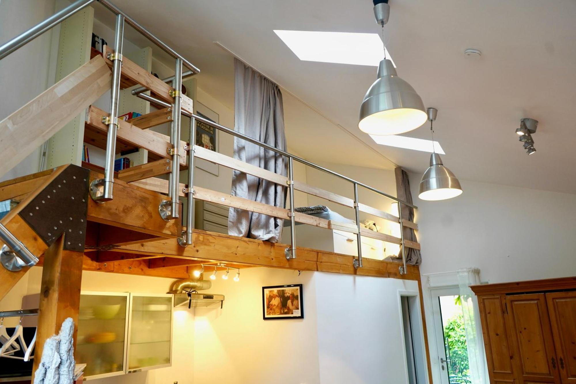 Privates & Ruhiges Maisonette - Loft In Pulheim Exterior photo